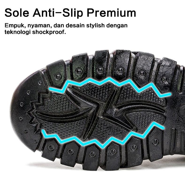 HEMAT Leedoo Sepatu Gunung Sneakers Anti Air Sport Shoes Hiking  Sepatu Gunung Hiking MH204