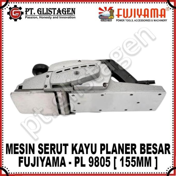 Fujiyama Pl9805 Mesin Serut Kayu Planer Besar150Mm Mesin Planer Besar Serut Kayu Sugu Ketam Serut Ka