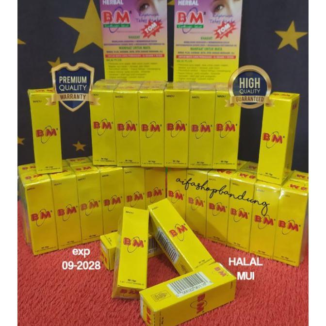 Herbal Bm Madu Obat Tetes Bm Original 100% Mata-Pterigium-Luka-Tht-Lukabakar-Jerawat-Katarak-Silindr