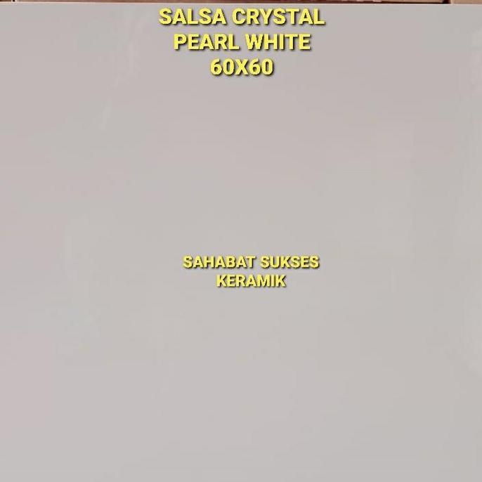 GRANITO SALSA CRYSTAL PEARL WHITE 60X60