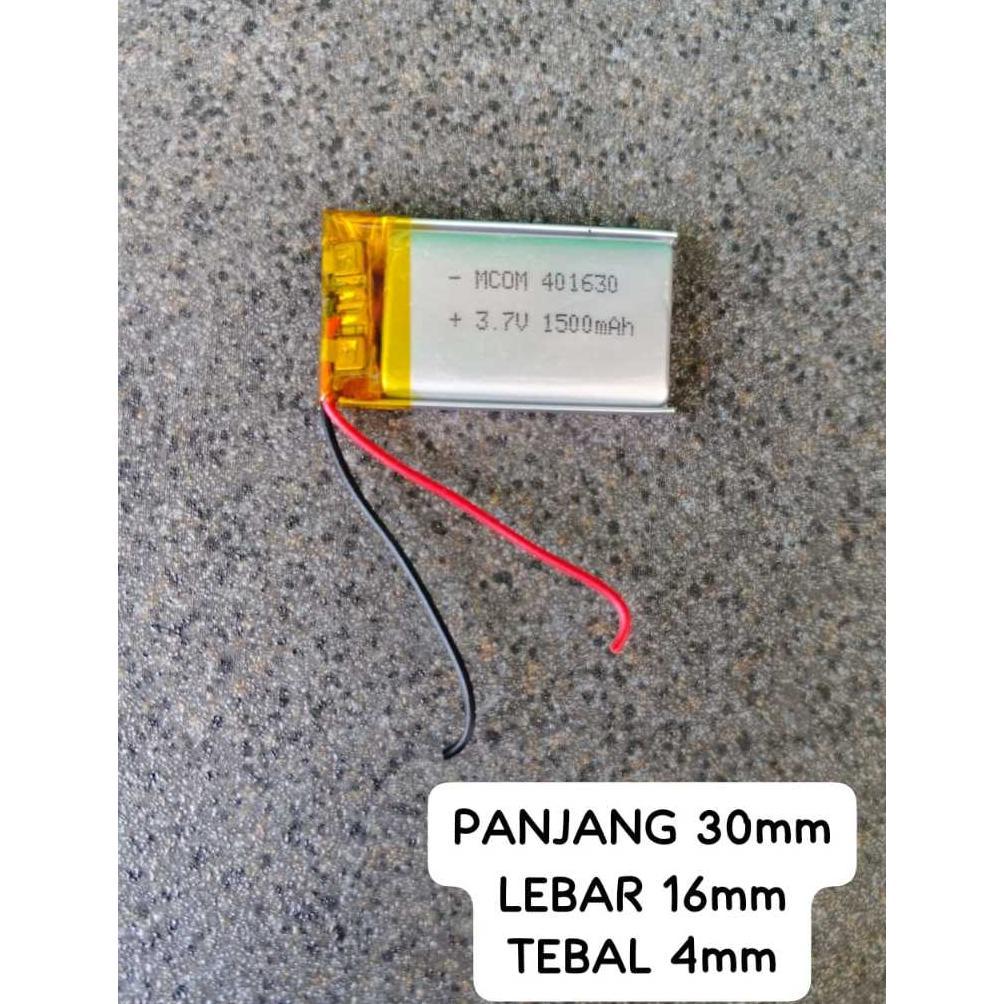 Baterai Tanam 2 Kabel 401535 P 35Mm L 15Mm T 4Mm / 802035 P 35Mm L 20Mm T 8Mm / 302323 P 23Mm L 23Mm