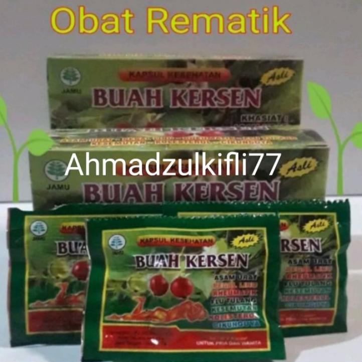 Obat Rematik Kapsul Buah Kersen Herbal Alami