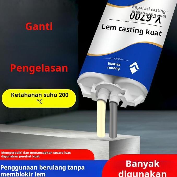 Ready Lem pengecoran yang kuat lem ab lem kekuatan tinggi agen perbaikan logam kekuatan tinggi perek
