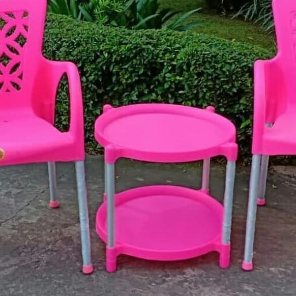 Kursi Plastik Kursi Santai (1 Set) Akako Anti Rayap Kuat