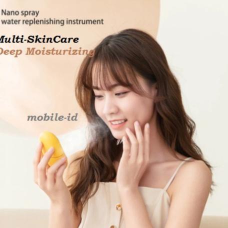 CUCI GUDANG Mini Nano Spray Boneka Gepeng 35ml Nano Mist Premium Nano Cute Nano Lucu [Anti Bocor]