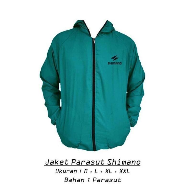 BEST DEALS jaket parasut sauna olahraga lari jogging bersepeda jumbo Shimano