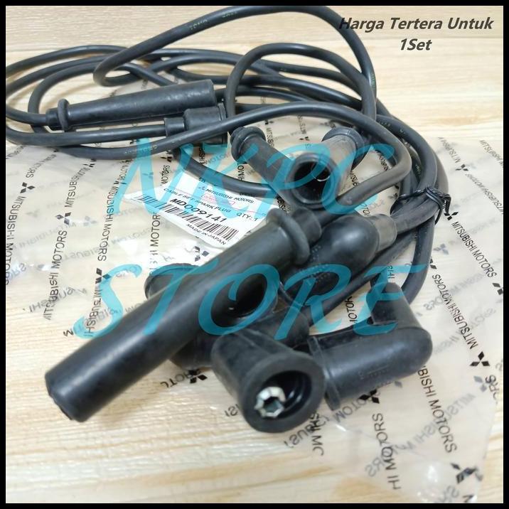 TERBARU KABEL BUSI CORD PLUG MITSUBISHI L300 KUDA BENSIN 1.6CC 1600CC SET ORI 