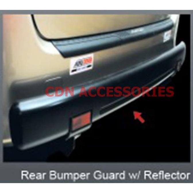 Ready Rear Bumper Guard Avanza 2010 / Pengaman Bemper belakang Avanza