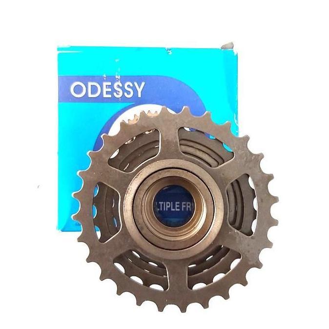 Gir Freewheel Gear Susun belakang Sprocket 7 Speed Sepeda 7s Odessy