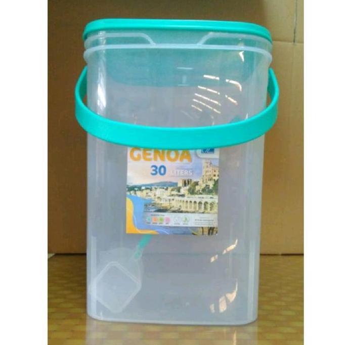 Ezy : Genoa Ice Bucket 30 Liter Toples / Akuarium Es Buah + Gayung