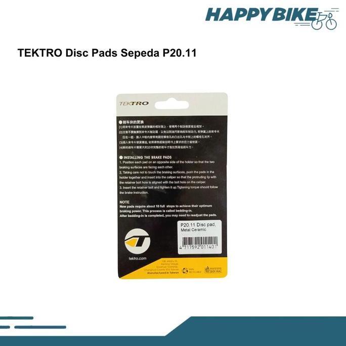 Kampas Rem Sepeda Discbrake Pads Tektro P20.11