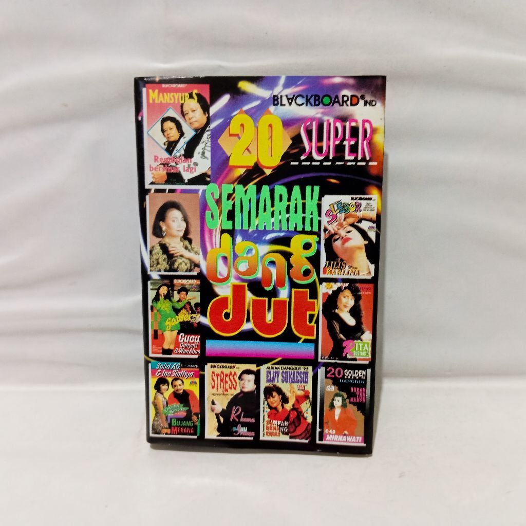 Kaset 20 Super Semarak Dangdut - Mansyur S Caca Handika Rhoma Irama VA