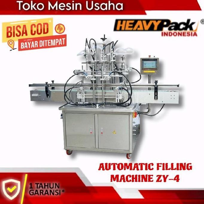 Mesin Filling Liquid 4 Nozzle Automatic Zy-4 Heavypack