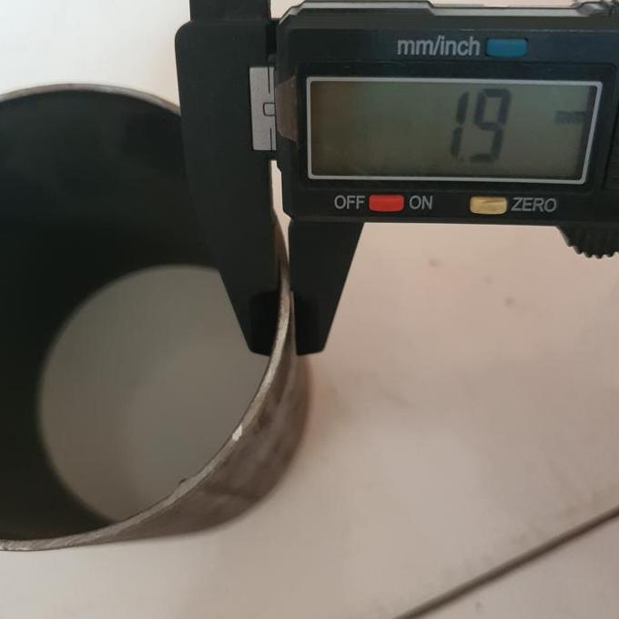 Ready Pipa Besi HItam 3 Inch Panjang 100CM