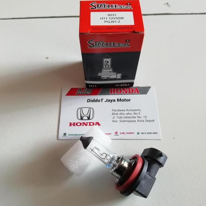 Ready Lampu bohlamp H11 foglamp honda jazz city