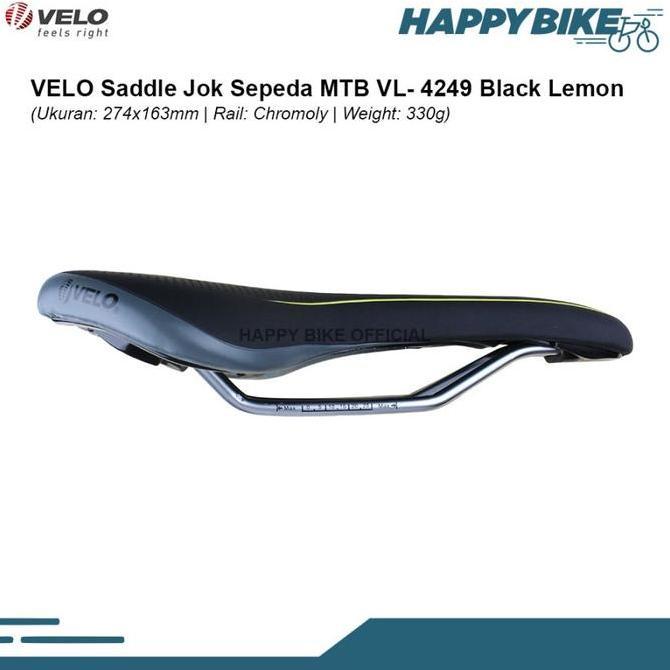 Velo Sadel Jok Dudukan Sepeda 4249 Bicycle Saddle Mtb Roadbike