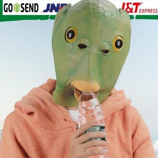 New TOPENG ALIEN HALLOWEEN, MASK VOGUE HALLOWEEN, TOPENG IKAN