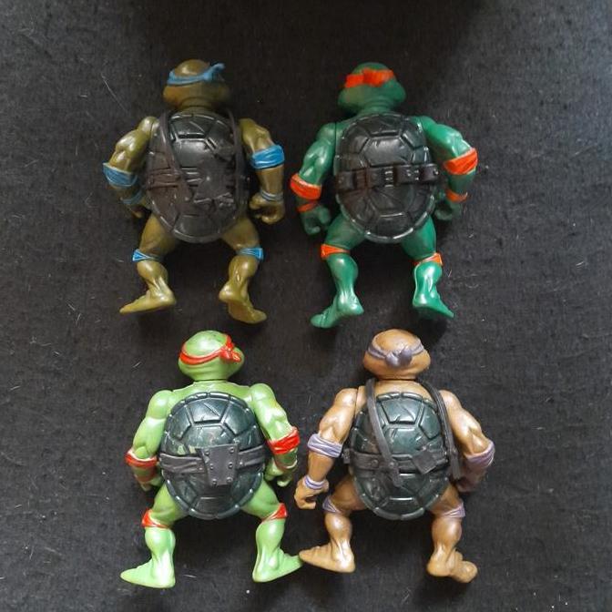 New TMNT / Ninja Turtles Vintage Series Set by Playmates 1988