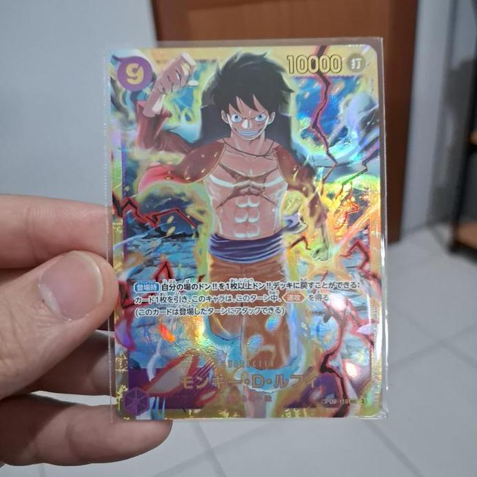 MONKEY D LUFFY SEC OP09-119 ONE PIECE TCG JP