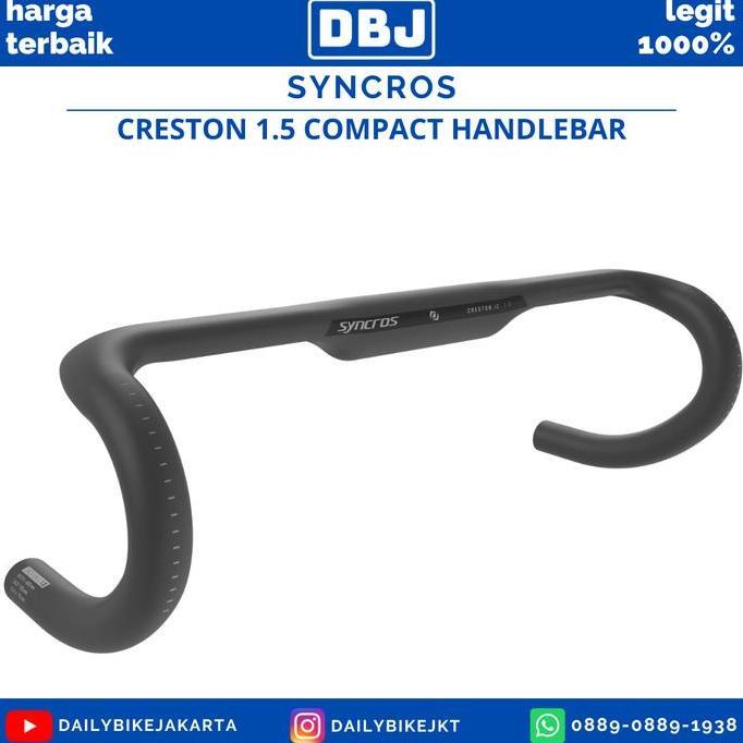 Handlebar Sepead Roadbike Syncros Creston 1.5 Compact Handlebar