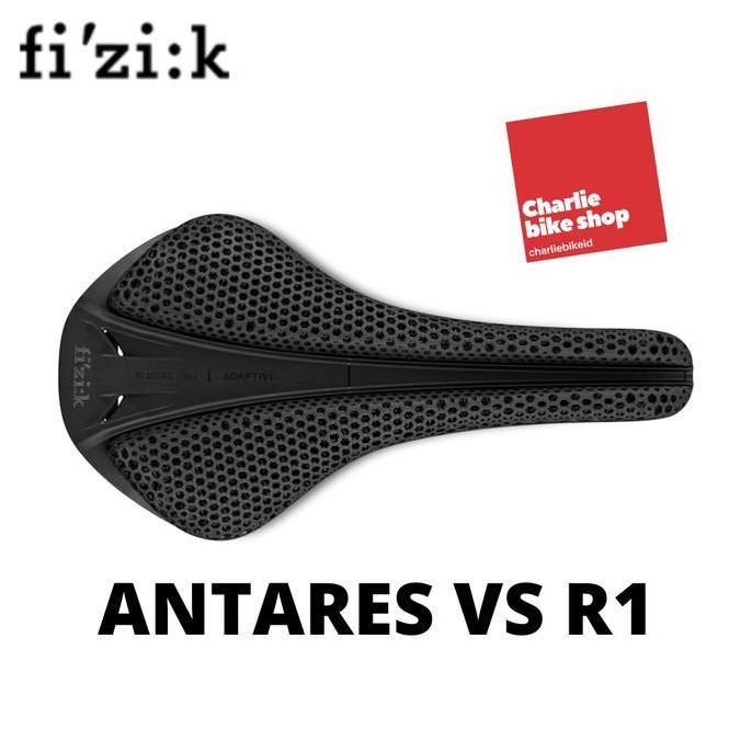 Saddle Fizik Antares Versus Evo R1 Adaptive Carbon 7X10Mm Rails -Black
