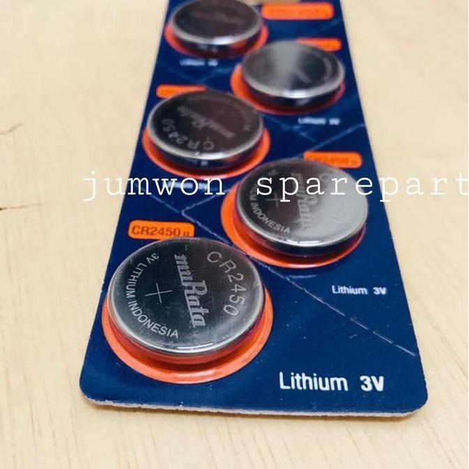 BATERAI BATRE BATRAI BATTERY MURATA CR2450 MURATA 2450 ORIGINAL