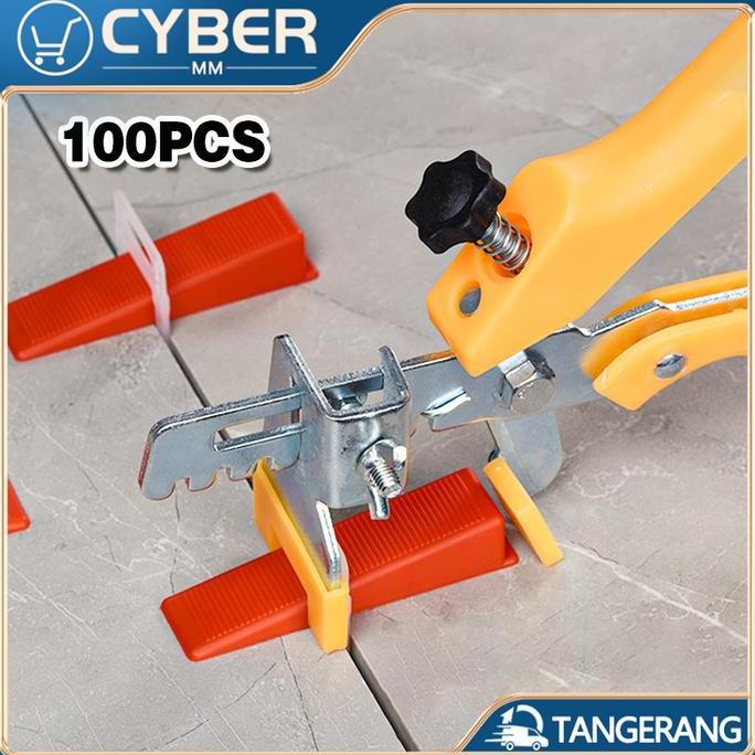 DEFAECO 100pcs Perata Keramik Tile Leveling Keramik / Clip Perata Keramik