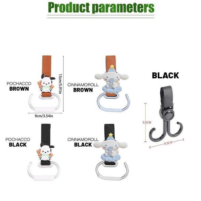 EXQWISITE Gantungan Barang Sepeda Listrik Hanger Hook Cantolan Serbaguna / Gantungan Cantolan Barang