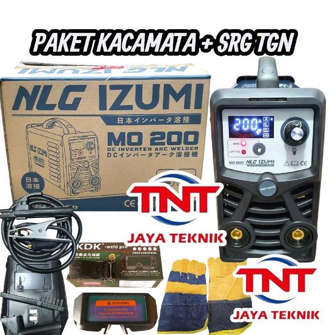 MESIN LAS INVERTER IZUMI MO 200 / TRAFO LAS INVERTER IZUMI MO MMA 200