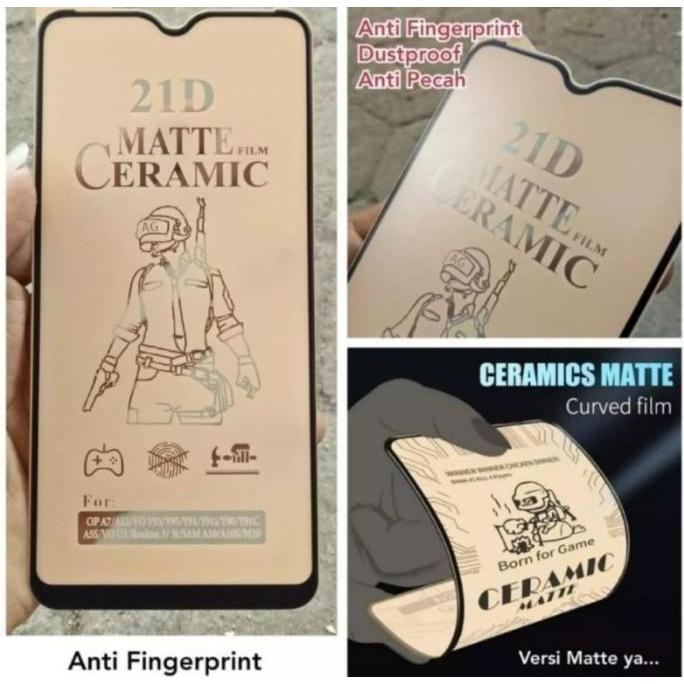 VIVO Y02 Y02T ANTI GORES MATTE CERAMIC ANTI MINYAK GLARE