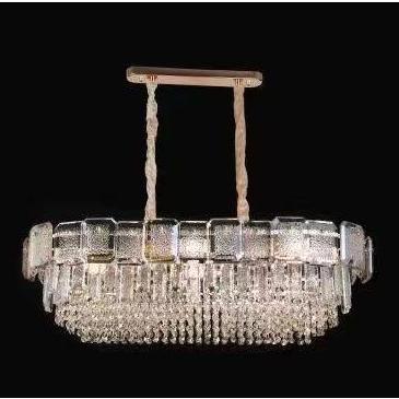 EXQWISITE Highline Lampu Gantung Kristal Lampu Hias Kristal Mewah