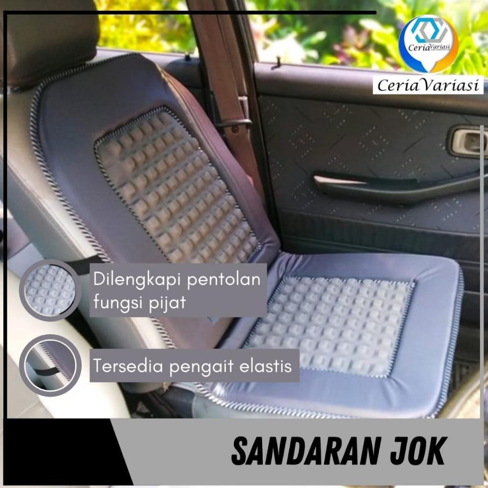 BIG PROMO Sandaran Punggung Bantalan Alas Duduk Cover Jok Kursi Empuk Mobil Calya Sigra
