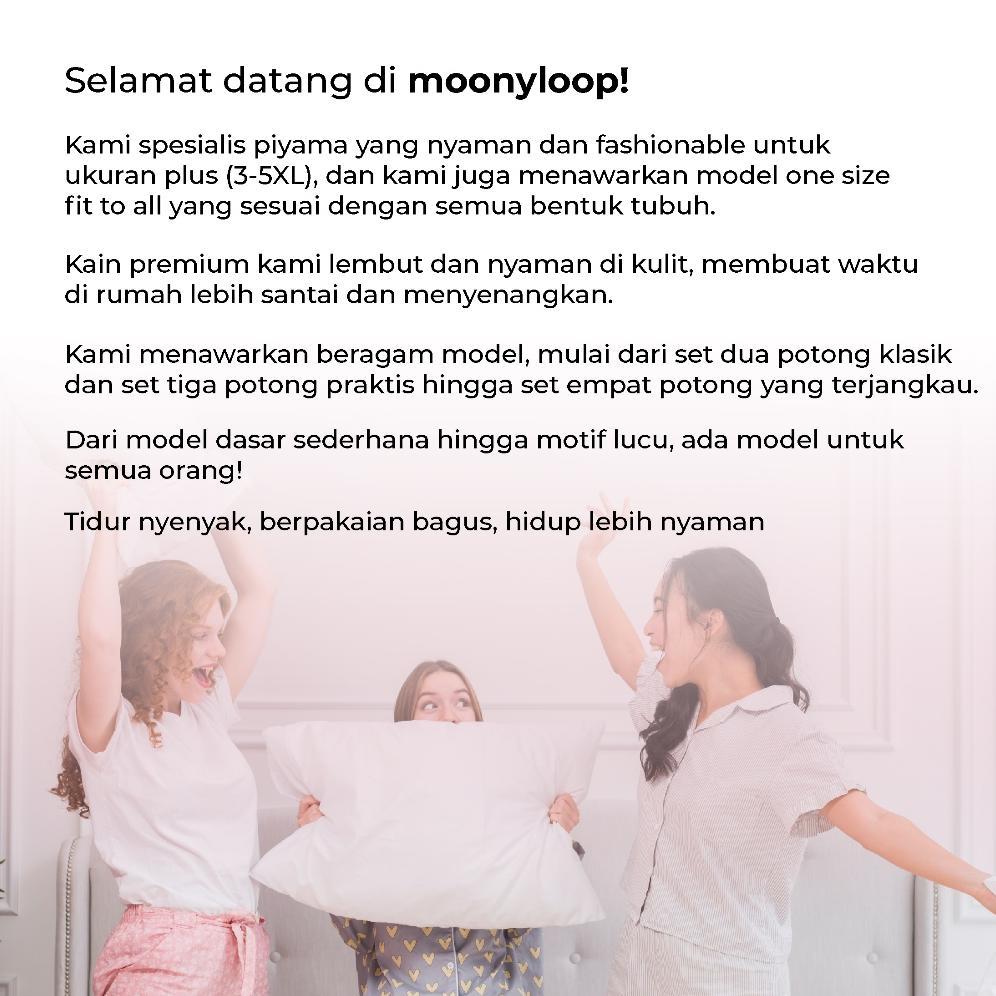 BIG SALE 2IN1 PIYAMA JUMBO WANITA 5XL  | BAJU TIDUR JUMBO 5XL | PIYAMA OVERSIZE WANITA DEWASA | PIYA