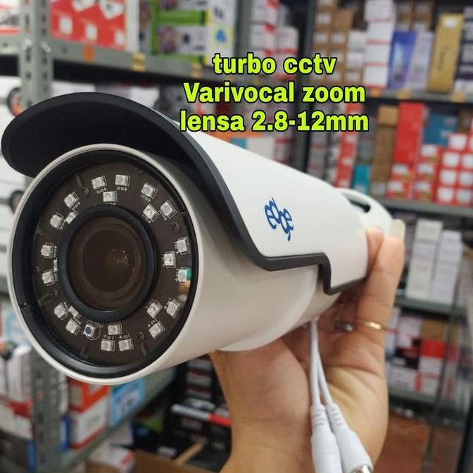 Cctv outdoor motorize zoom camera 5mp lensa 2.8mm-12mm