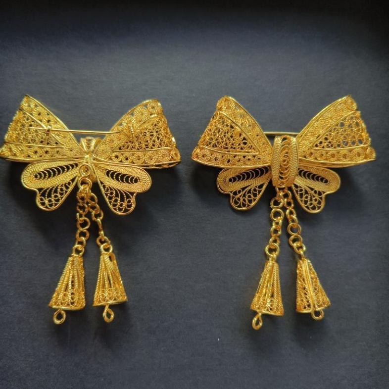Diskon Bros Pita Lapis Emas 24K / Bros Kebaya / Bros Hijab / Bros Perak / Bros Pesta / Bros Sultan /