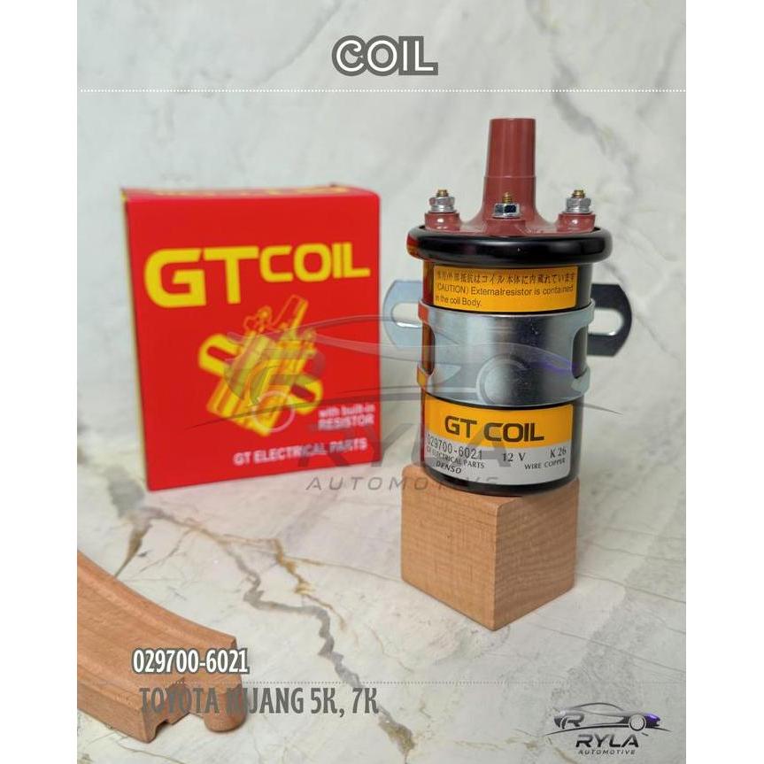 Ignitation Coil / Koil Pengapian / Koil Mobil - Toyota (Kijang 5K, 7K) - 029700-6021 High Quality