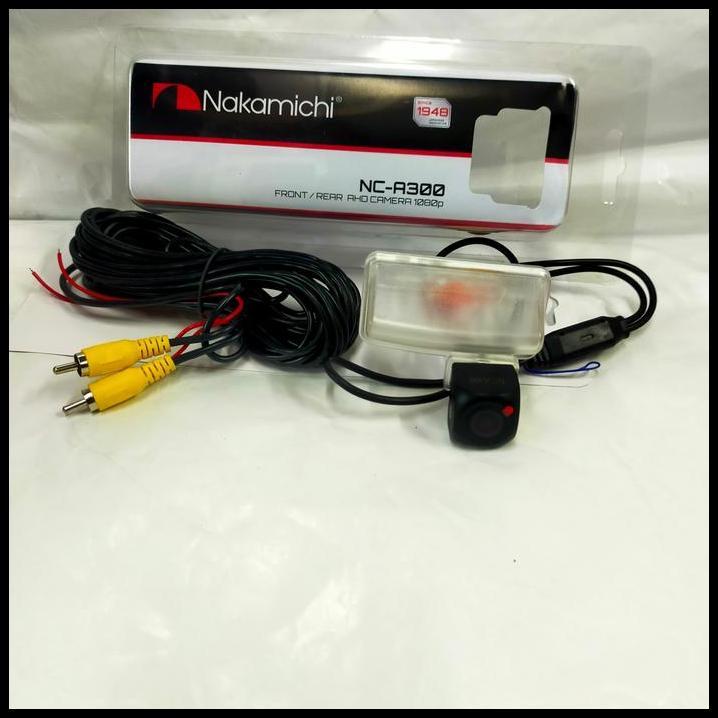 TERLARIS KAMERA MUNDUR TOYOTA AVANZA NAKAMICHI NC-A300 AHD1080P SOKET RCA 