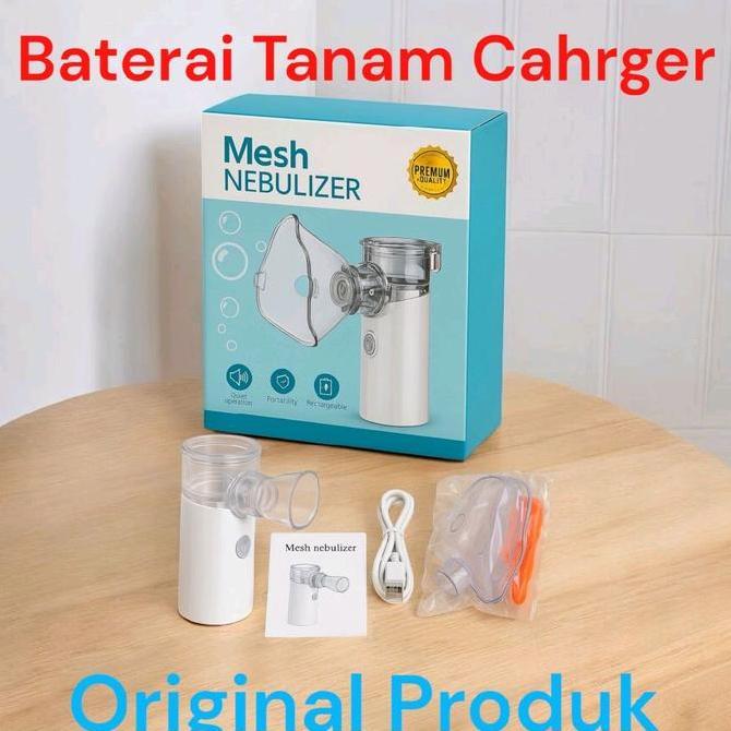 Endangseller - Nebulizer Alat Uap Pernapasan Pelancar Sesak Nafas Asma Anak Ultrasonic Steam Inhale 