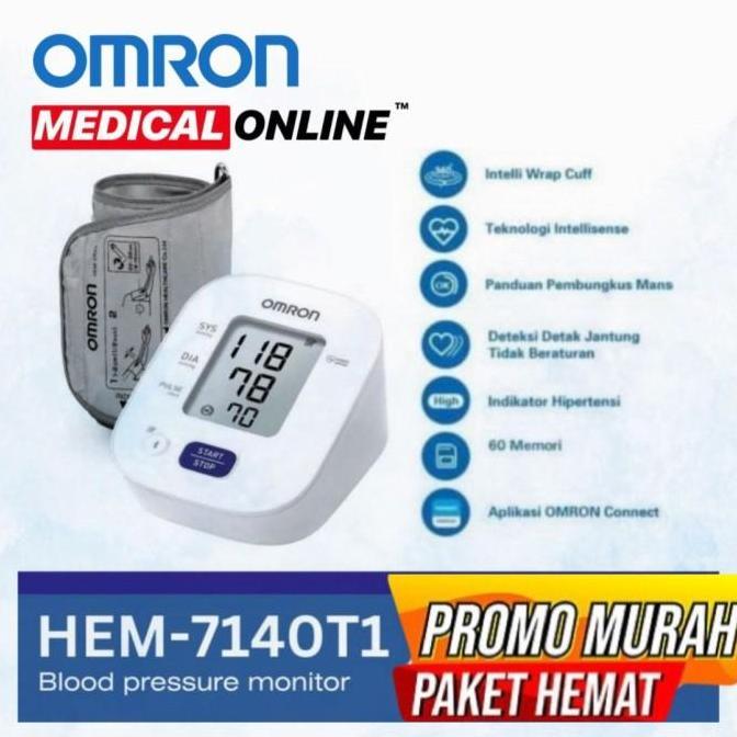 TENSIMETER OMRON HEM-7140T + BLUETOOTH TENSIMETER DIGITAL OMRON 7140T1