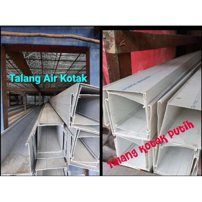 Talang Air Pvc Kotak 4Inch