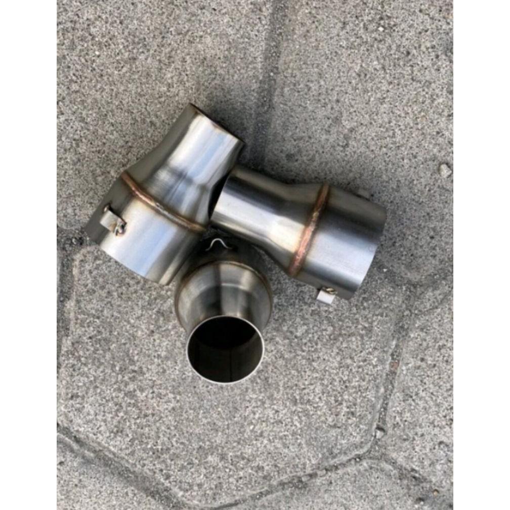 Hot Deals Slip On Sambungan Knalpot Inlet 38 Masuk Ke Inlet 50 Mm,50Mm-38Mm,35Mm-50Mm Bahan Full Sta