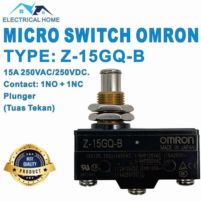 MICRO SWITCH LIMIT SWITCH Z-15GQ-B OMRON