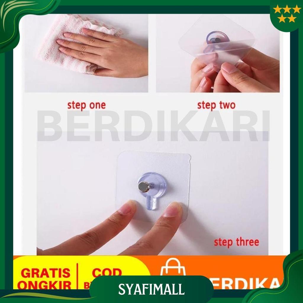 Gantungan Tempel Mur / Gantungan Tempel Paku / Gantungan Tempel Socket BOS Best Seller