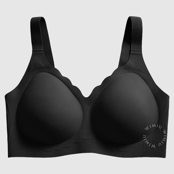 Wagee- Wimiu Bh Wanita Super Jumbo Women Bra Cup D E F Jumbo Bh Seamless Bh Tanpa Kawat Jahitan Bra 