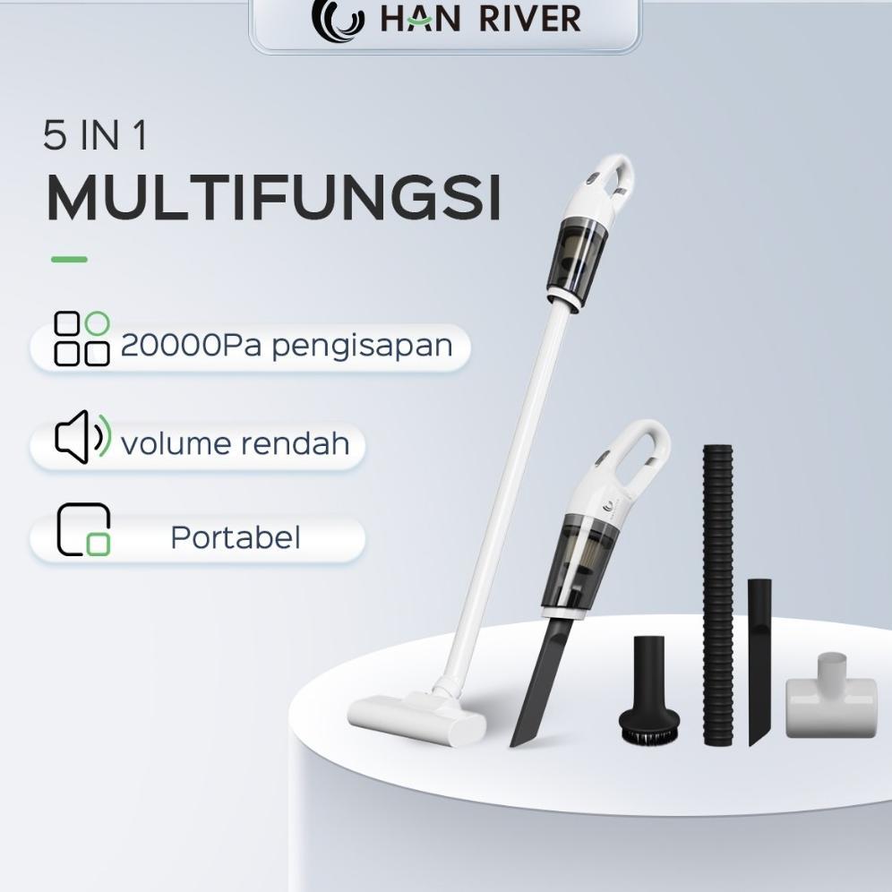 Vacum Cleaner Penyedot Debu 5 IN 1Cordless Portable 20000Pa Mini Penyedot Debu Diskon