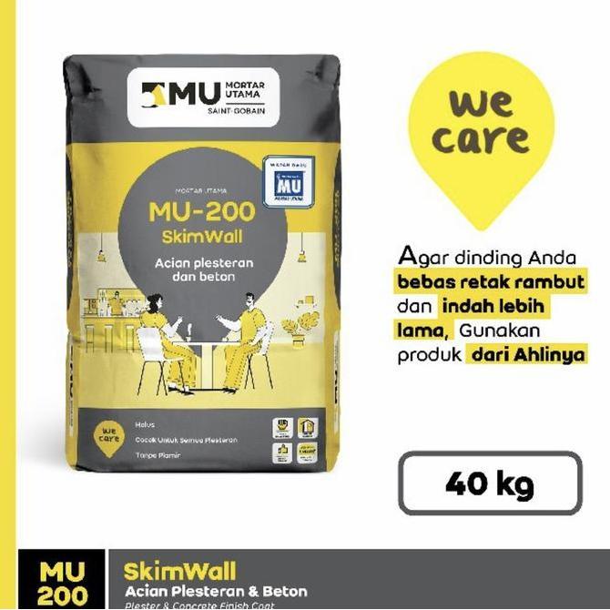 MORTAR UTAMA MU 200 40kg / SEMEN ACIAN
