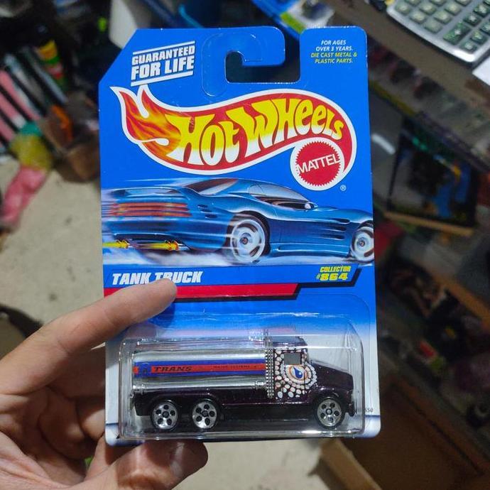 hot wheels tank truck (stock box mbx)