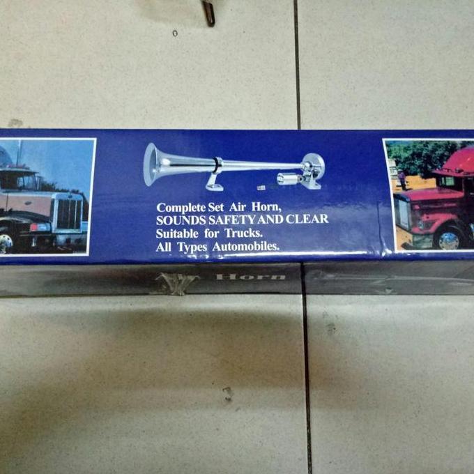 Klakson Kapal 24V Single Air Horn / Klakson Angin 24 Volt Restock