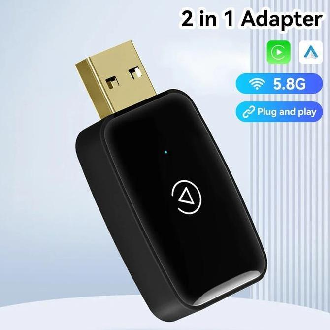 Wireless CarPlay Adapter USB Dongle Android Auto Bluetooth 5.0 - PS-U2