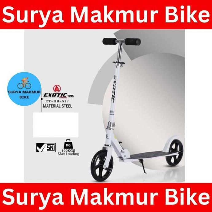 TERLARIS SCUTER /O EXOTIC ET-HB-511 BISA UNTUK DEWASA